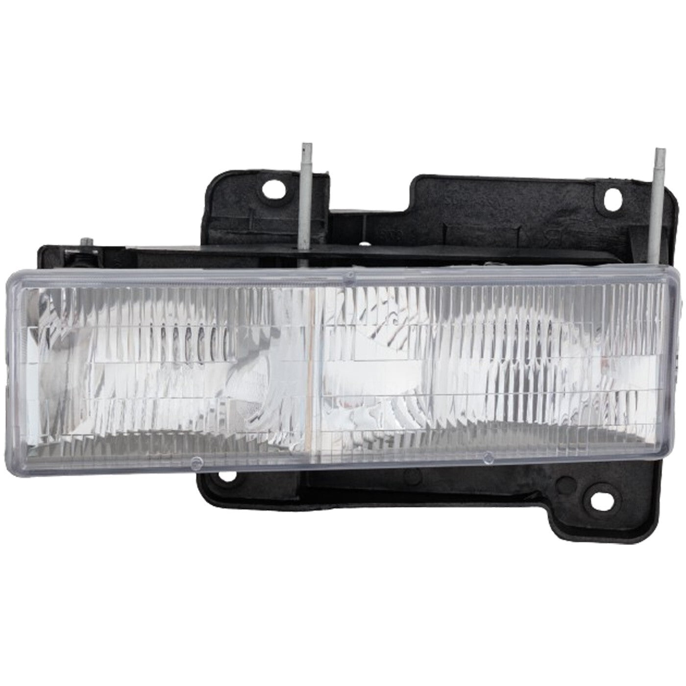 Headlights Lamps Pair For 1988-98 Chevy GMC C10 C/K Truck Chrome Composite Type