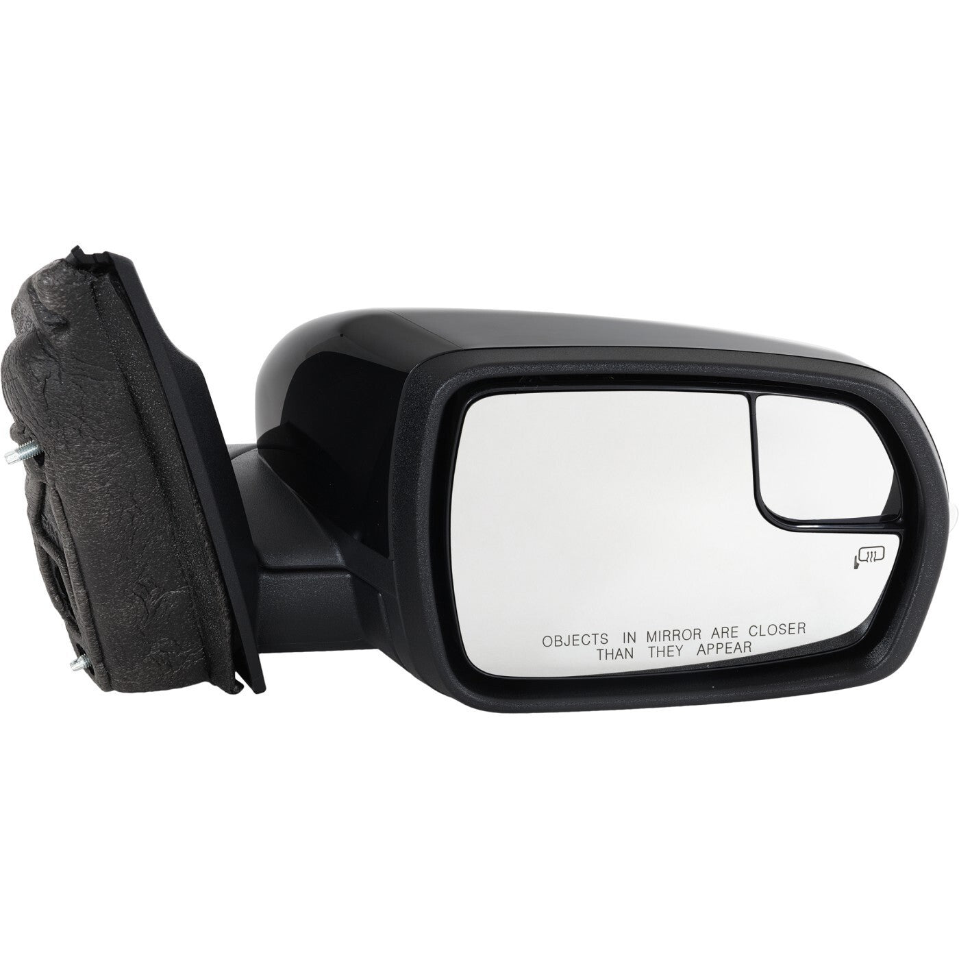 Passenger Power Mirror For 2015-2018 Ford Edge Manual Folding Heated FT4Z17682CB