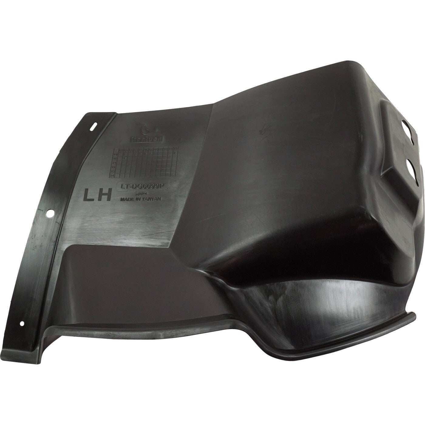 Fender Liners For 2019-22 Ram 1500 Front Driver and Passenger Side Front Section