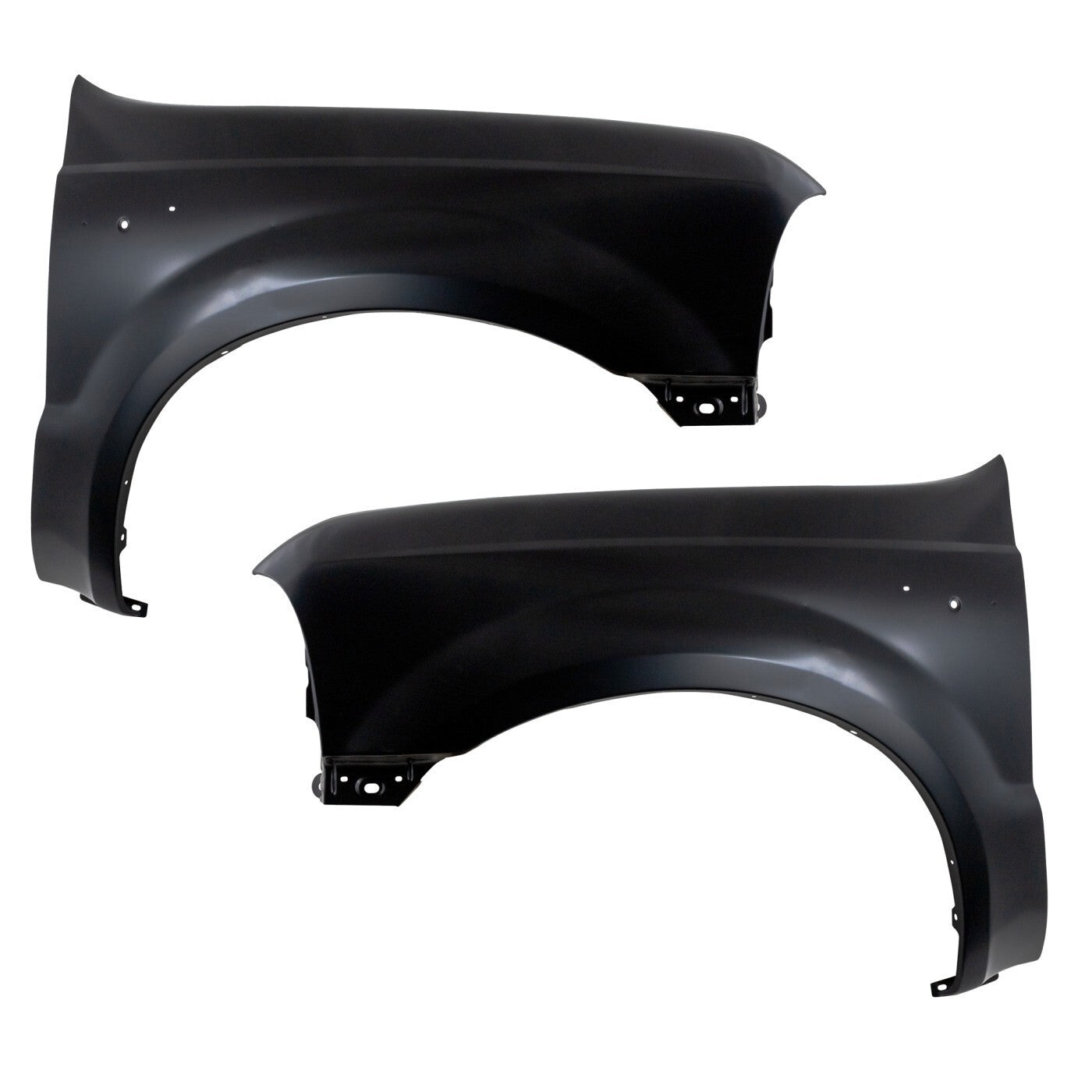 Fender Set For 1999-2007 Ford F-250 Super Duty 1999-2004 F-550 Super Duty Front