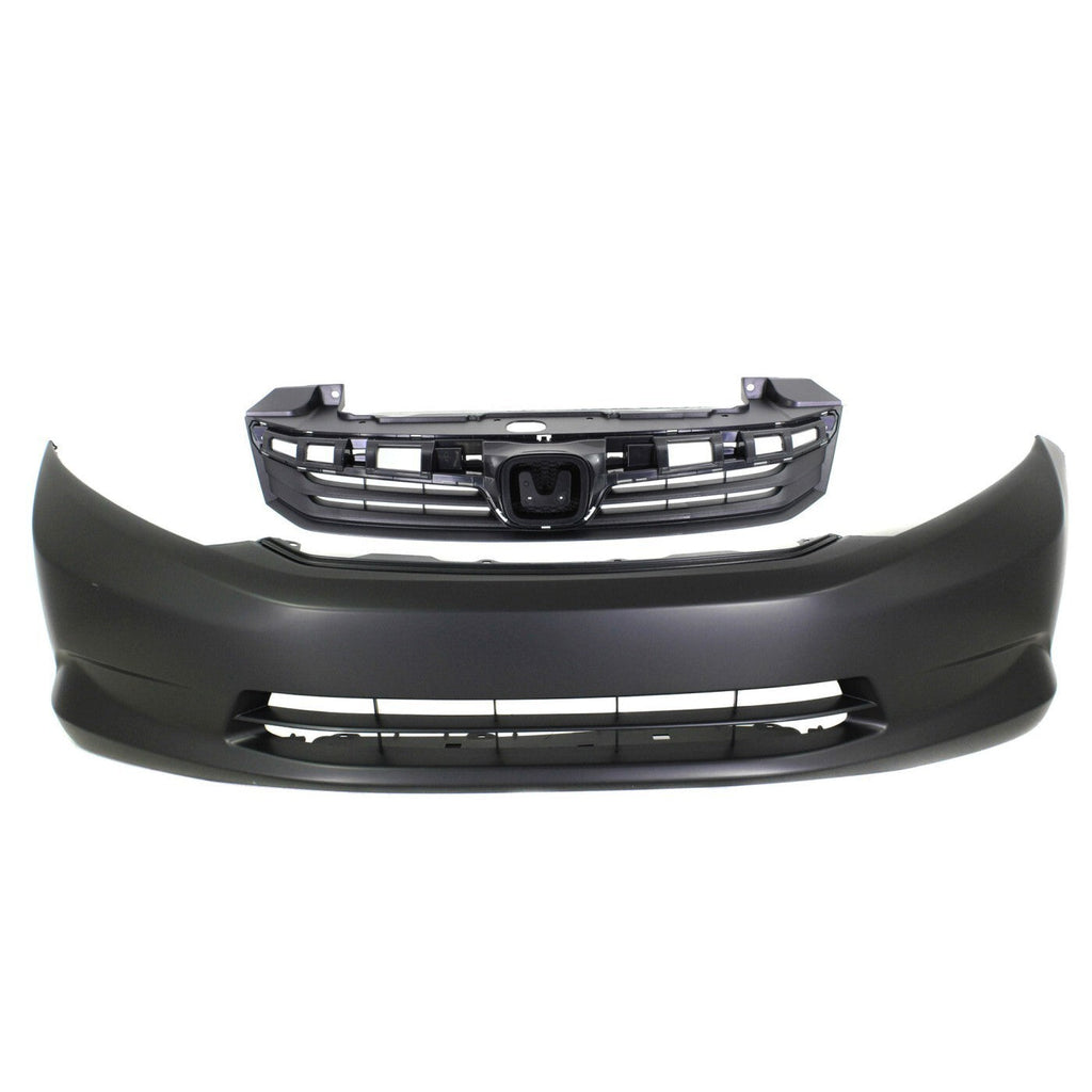 Bumper Cover Fascia Front Sedan for Honda Civic 2012