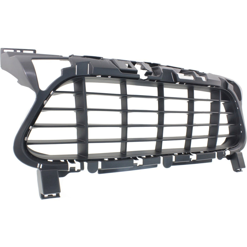 Bumper Grille For 2011-2014 Porsche Cayenne Textured Black Plastic