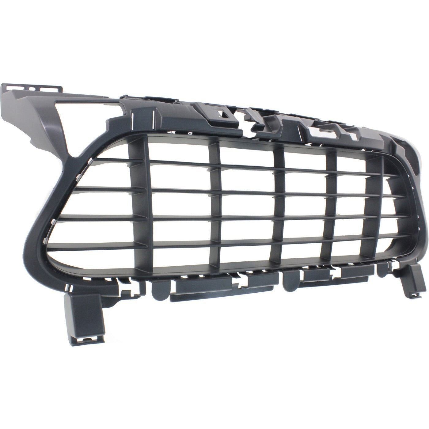 Bumper Grille For 2011-2014 Porsche Cayenne Textured Black Plastic
