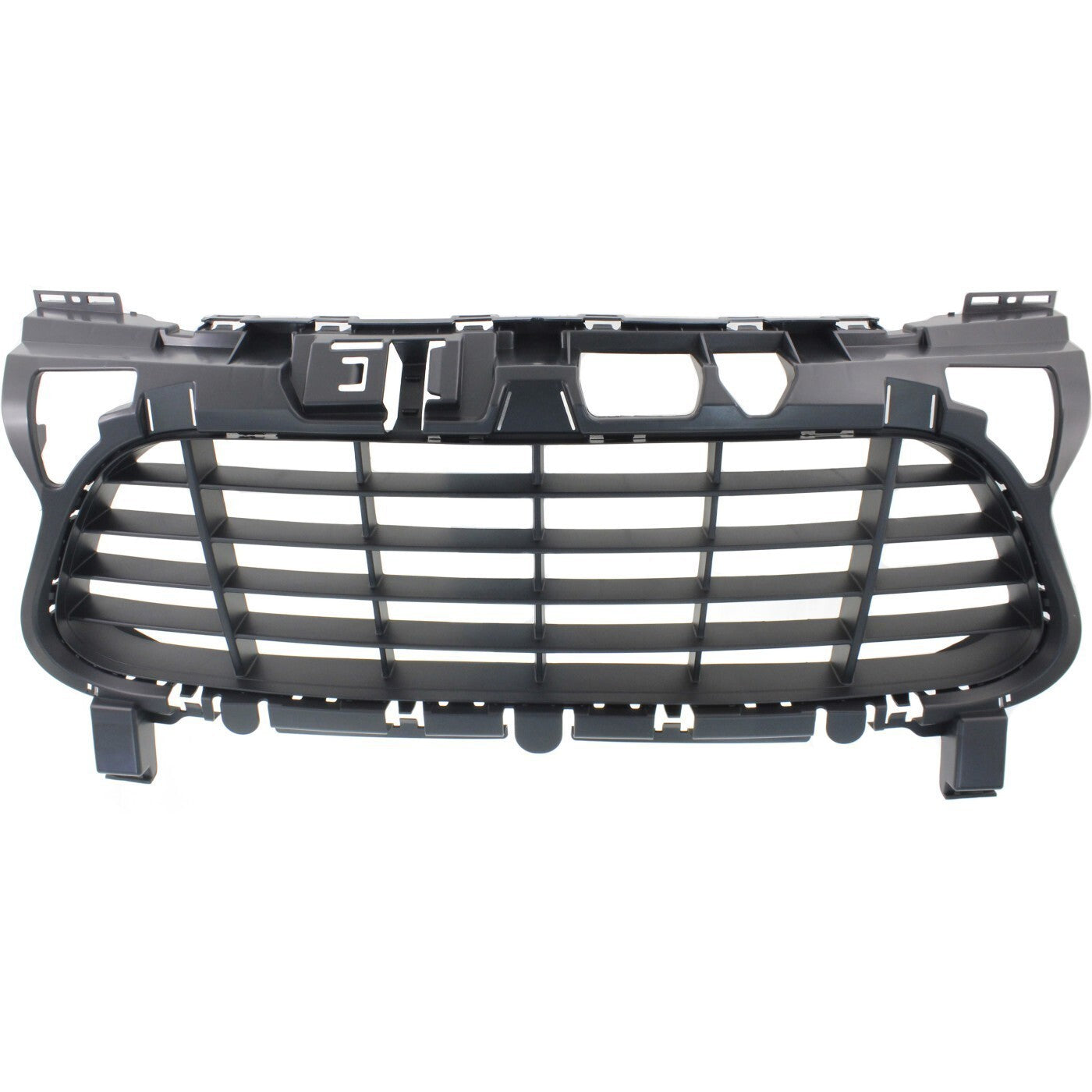 Bumper Grille For 2011-2014 Porsche Cayenne Textured Black Plastic