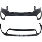 New Bumper Cover Fascia Front Upper for Kia Sorento 2016-2018
