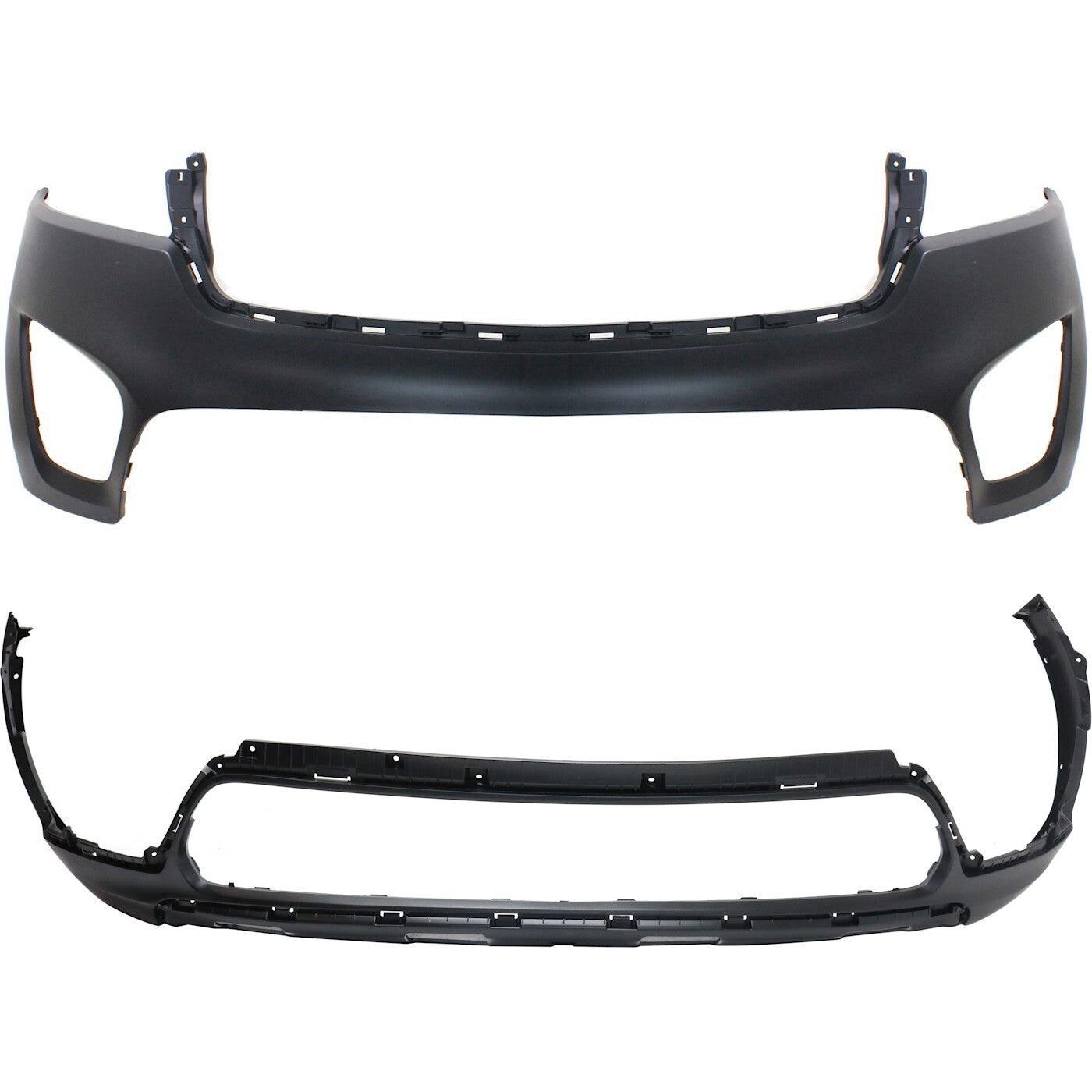 New Bumper Cover Fascia Front Upper for Kia Sorento 2016-2018