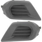 Fog Light Cover Set For 2014-2016 Subaru Forester Front Left and Right Side