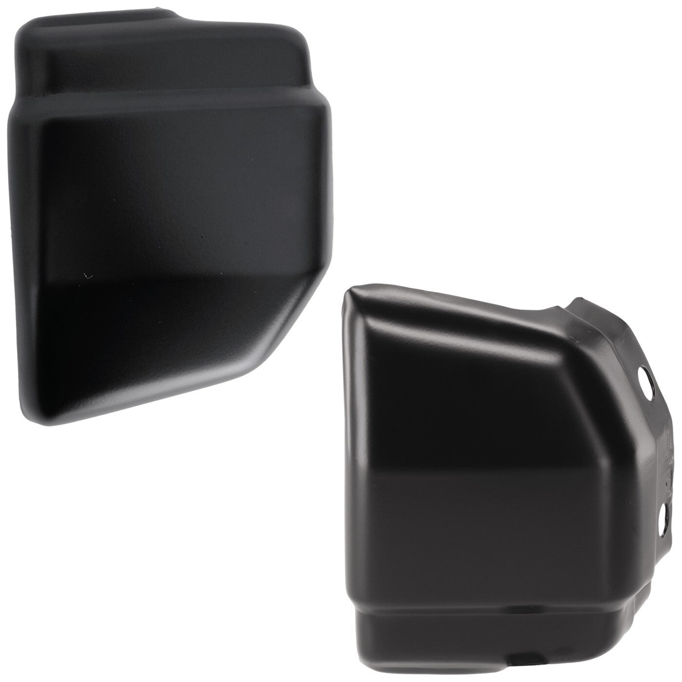 Set of 2 Bumper Face Bar Ends Extensions Front Driver & Passenger Side Pair