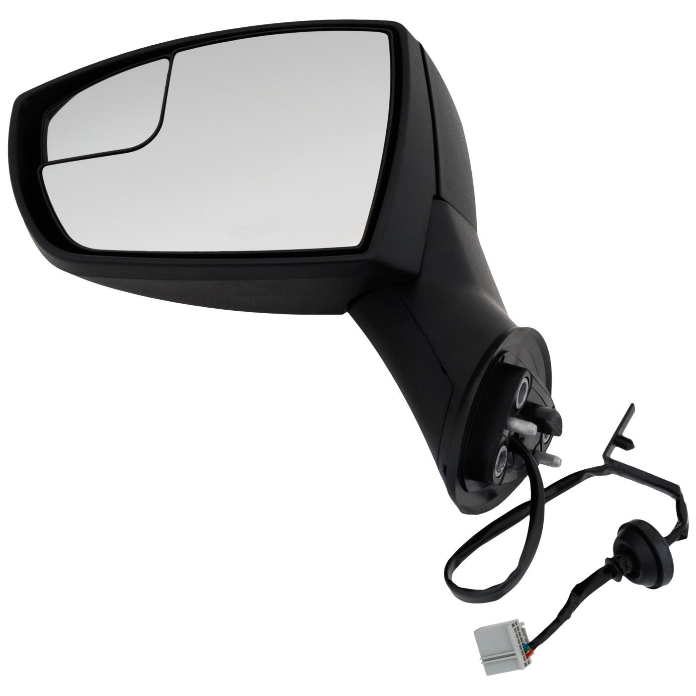 Left Side Power Mirror For 2018-2022 Ford EcoSport Manual Folding Textured Black