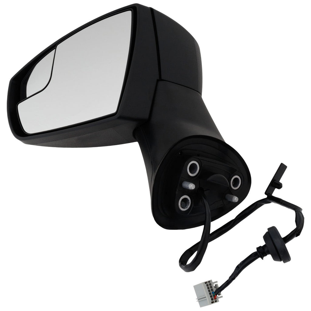 Left Side Power Mirror For 2018-2022 Ford EcoSport Manual Folding Textured Black