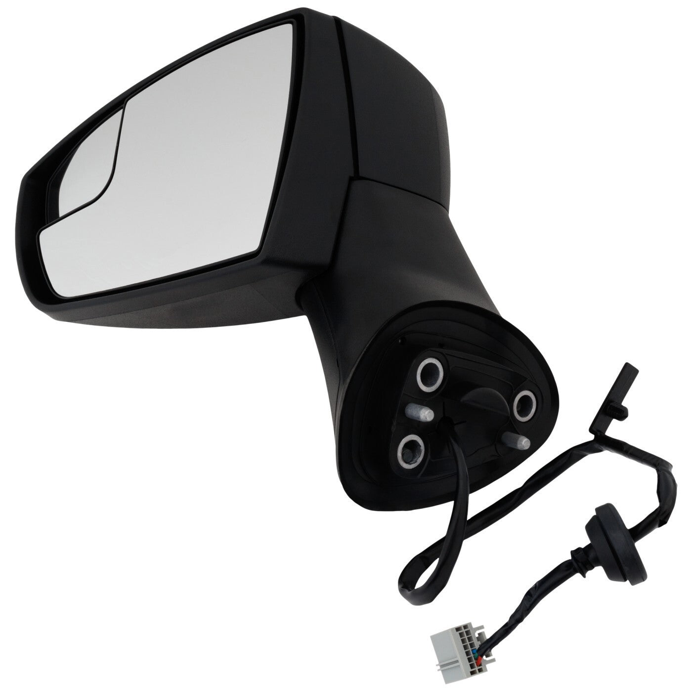 Left Side Power Mirror For 2018-2022 Ford EcoSport Manual Folding Textured Black