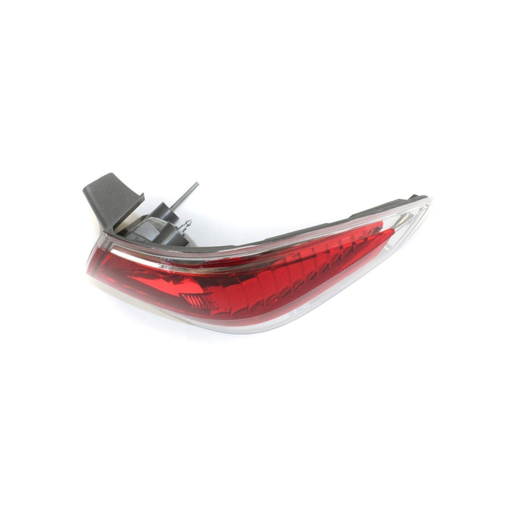 Halogen Tail Light Set For 2008 Ford Focus Clear & Red Lens w/ Bulbs 2Pcs