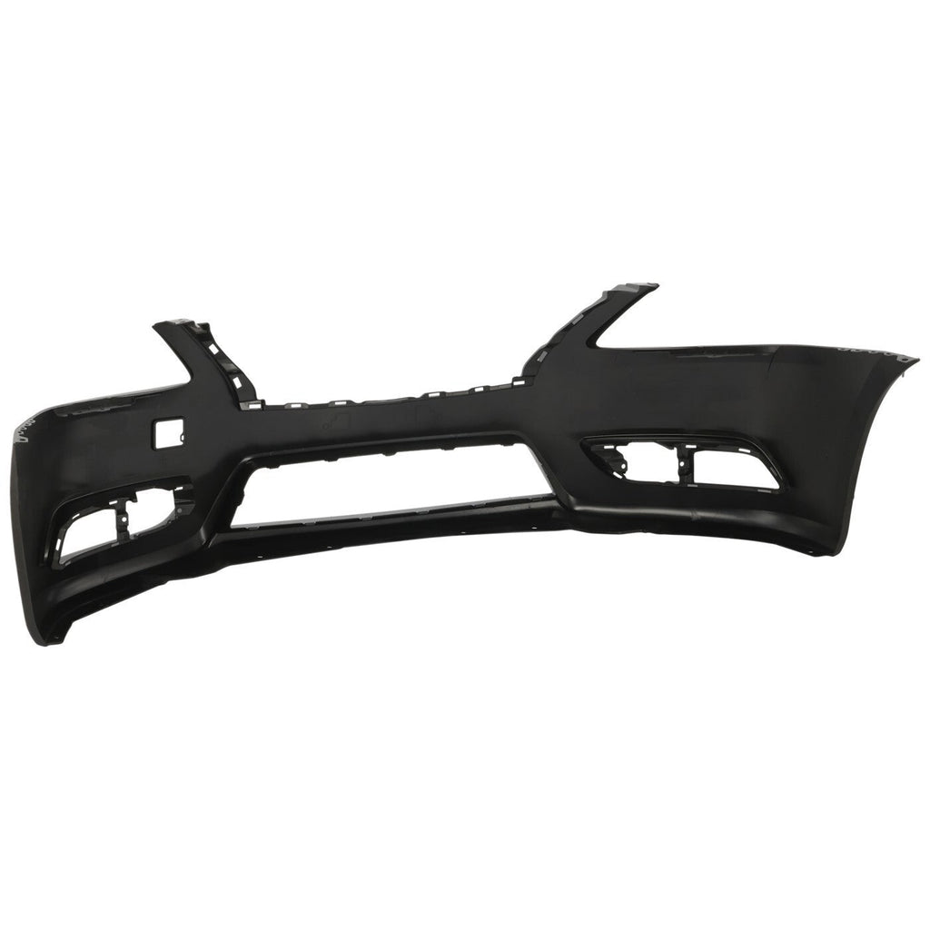 Front Bumper Cover For 2013-2015 Nissan Sentra With Fog Light Holes Primed