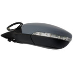 Mirror For 2016-2020 Volkswagen Passat Left Power Heated Paintable w Signal Lamp