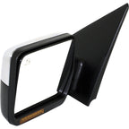 Power Mirror For 2007-2008 Ford F-150 2007-08 Lincoln Mark LT Left Heated Chrome