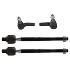 Set of 4 Tie Rod End For 2016-2021 Chevrolet Spark