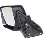 Side View Mirror Manual Textured Black Driver Left LH for 07-17 Jeep Patriot