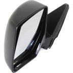 Side View Mirror Manual Textured Black Driver Left LH for 07-17 Jeep Patriot