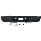 Step Bumper For 2011-2013 Silverado 2500 HD Sensor Holes Powdercoated Black Rear