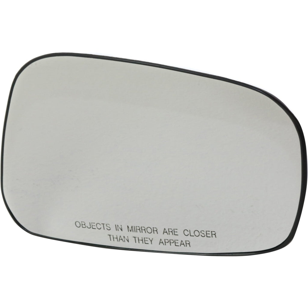 Mirror Glass For 05-21 Nissan Frontier Convex Passenger Side with backing plate