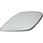 Mirror Glass For 05-21 Nissan Frontier Convex Passenger Side with backing plate