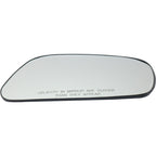 Mirror Glass For 05-21 Nissan Frontier Convex Passenger Side with backing plate