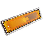 Side Chrome Bezel Marker Light Pair Set for Chevy Blazer GMC Jimmy C/K R Pickup