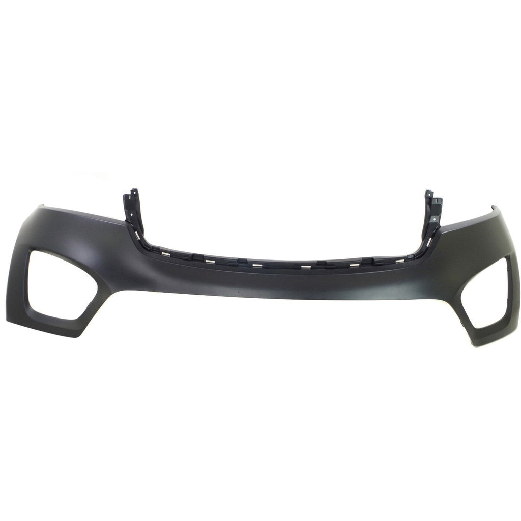 Bumper Covers Fascias Set For 2016-2018 Kia Sorento Front Upper and Lower Pair