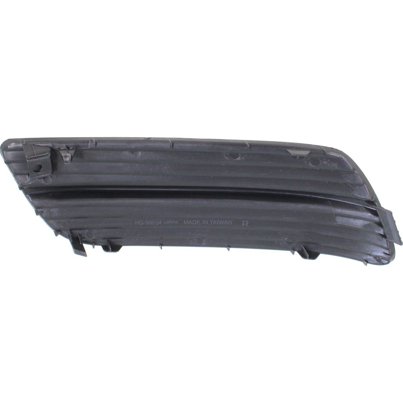 Fog Light Cover Set For 2012 Honda Civic Front Left and Right Sedan Dark Gray