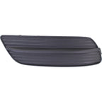 Fog Light Cover Set For 2012 Honda Civic Front Left and Right Sedan Dark Gray