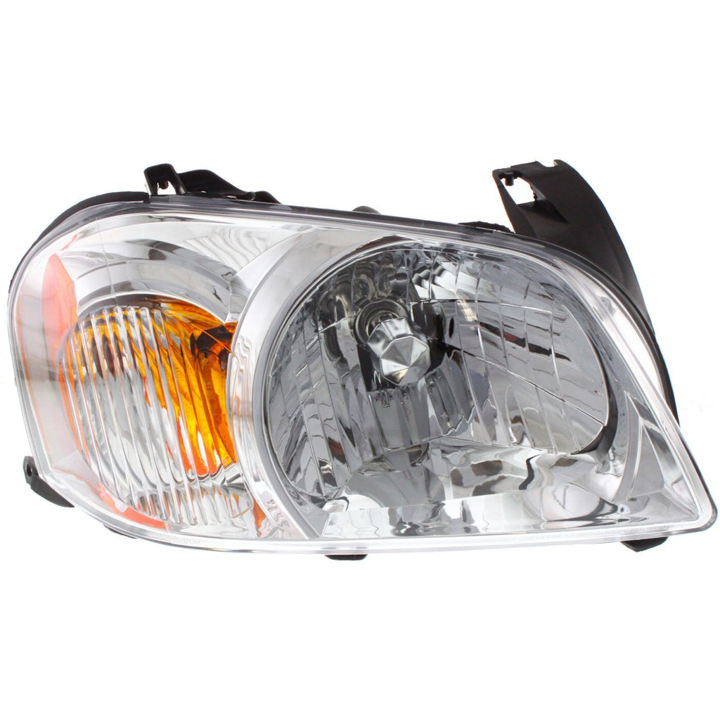 Headlight Set For 2005-2006 Mazda Tribute Left and Right With Bulb 2Pc