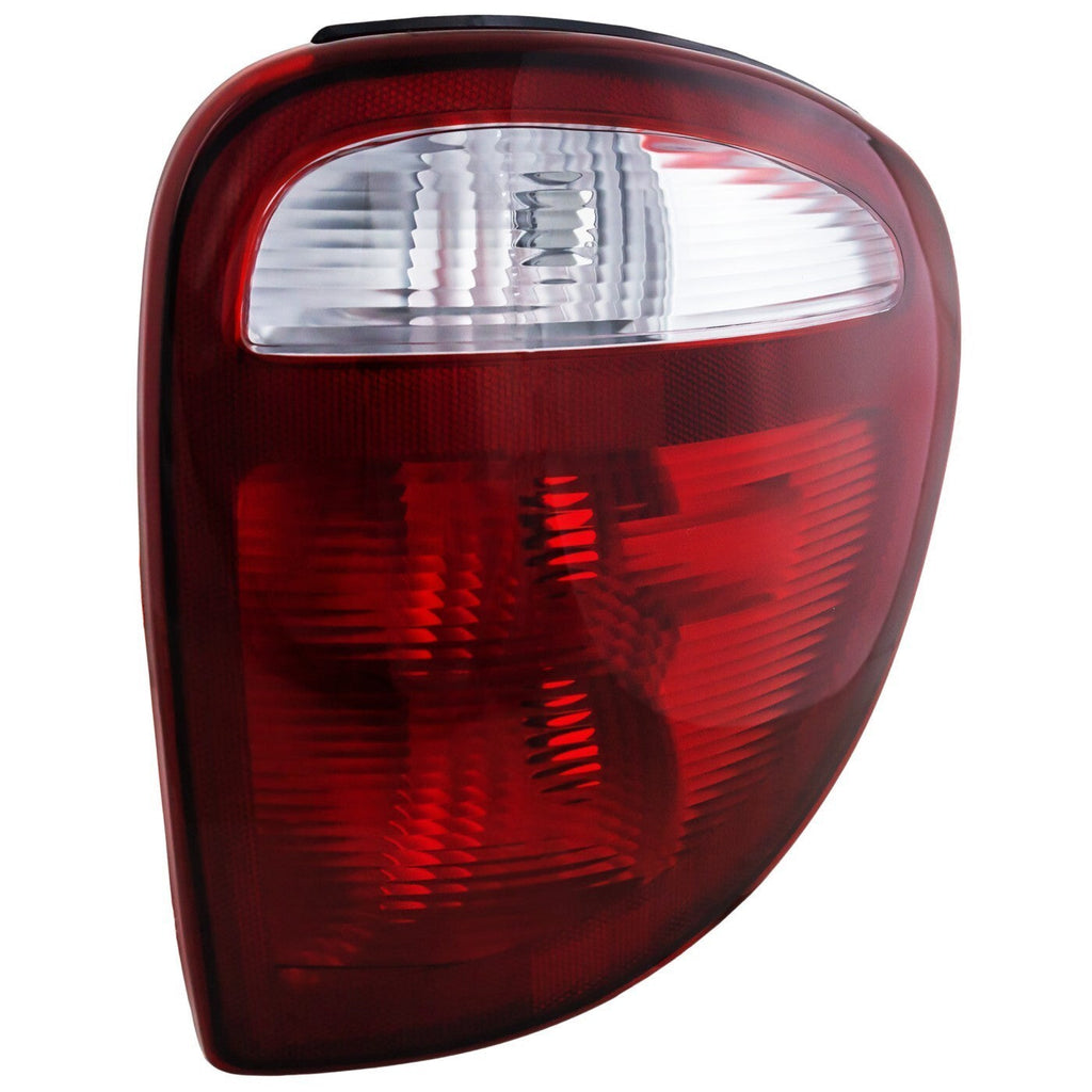Halogen Tail Light For 2001-2003 Dodge Grand Caravan Right Clear & Red Lens