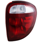 Halogen Tail Light For 2001-2003 Dodge Grand Caravan Right Clear & Red Lens