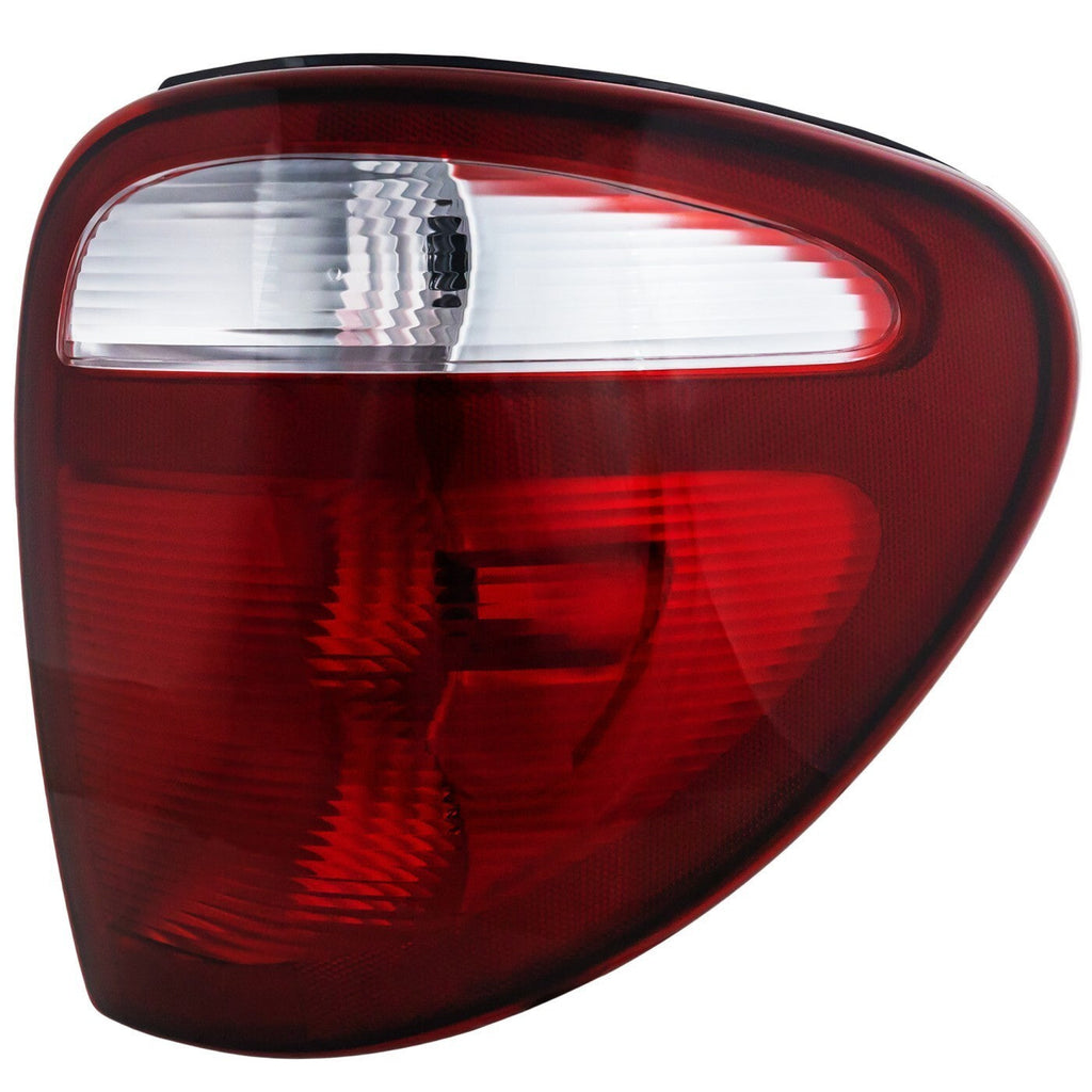 Halogen Tail Light For 2001-2003 Dodge Grand Caravan Right Clear & Red Lens