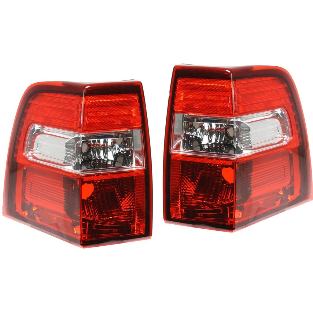 Set of 2 Tail Light For 2007-2014 Ford Expedition Limited LH & RH