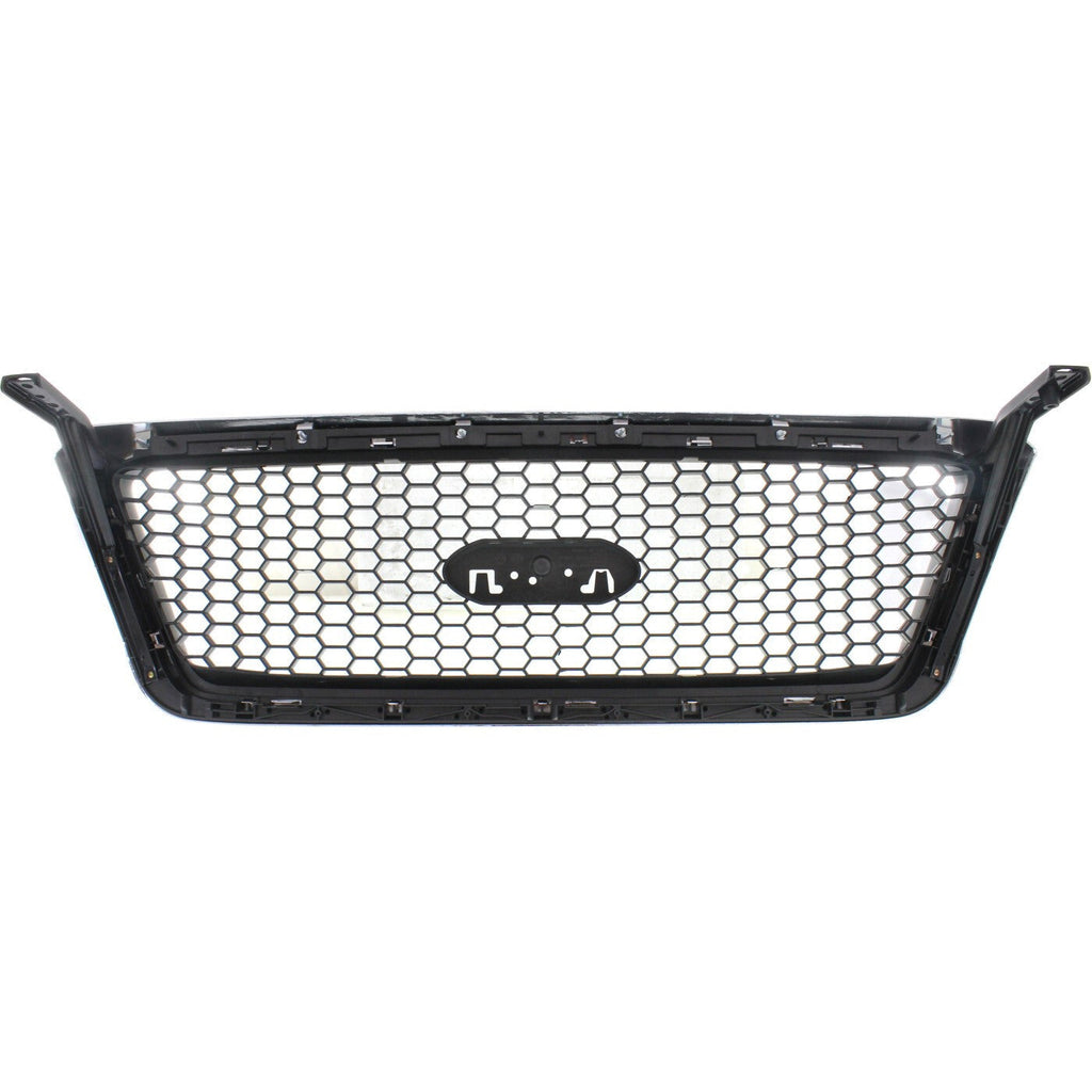 Grille Assembly For 2006-2008 Ford F-150 XLT Chrome Black