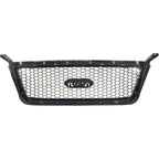 Grille Assembly For 2006-2008 Ford F-150 XLT Chrome Black