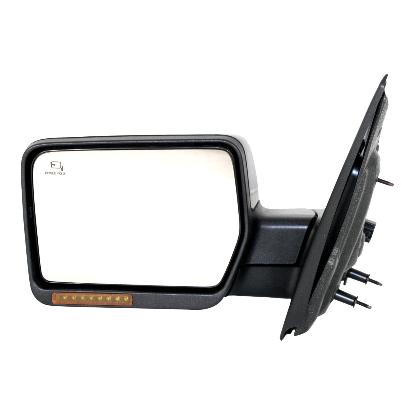 Mirror For 2007-2008 Ford F-150 Power Folding With Puddle Light Paintable Left