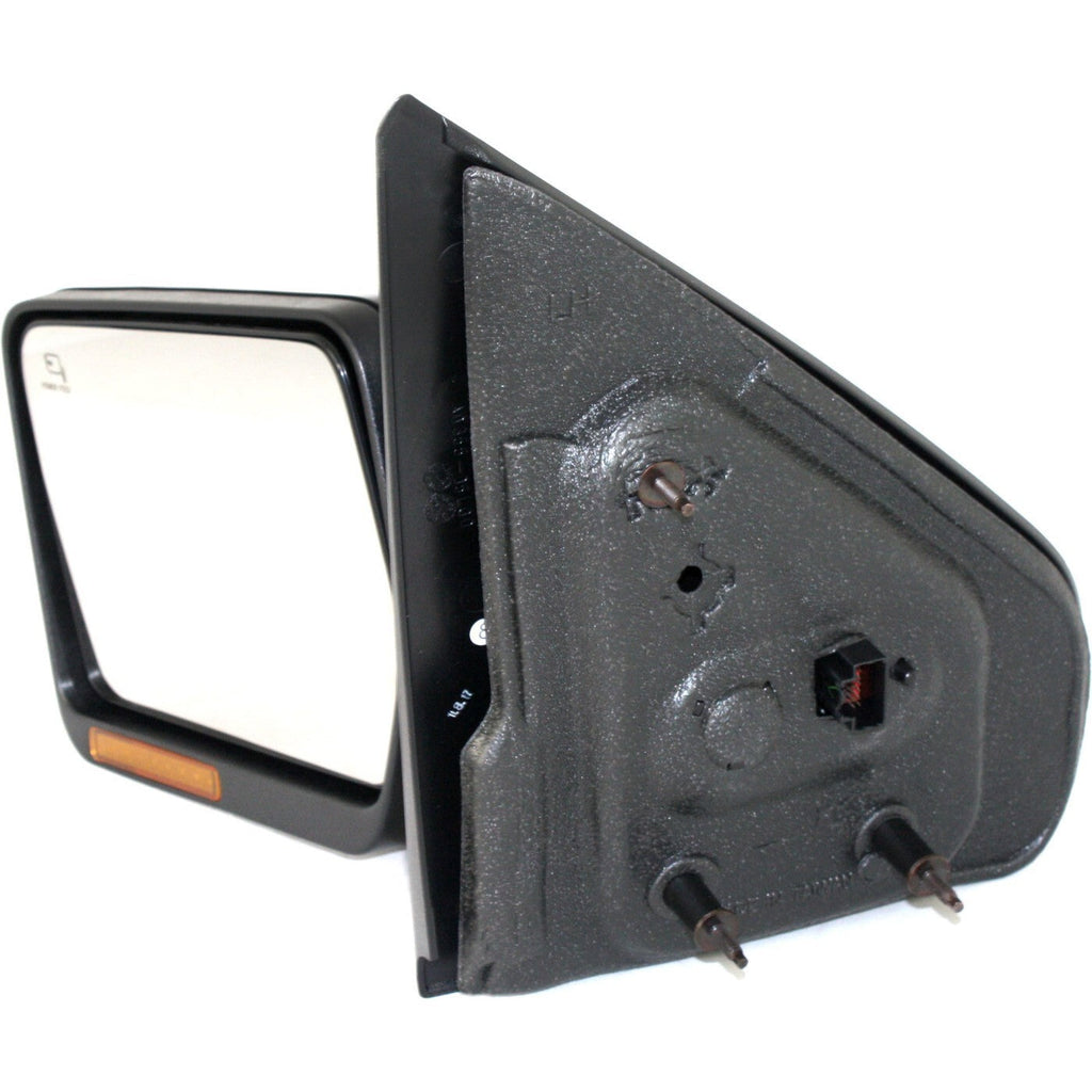 Mirror For 2007-2008 Ford F-150 Power Folding With Puddle Light Paintable Left