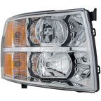 Headlight Set For 2007-2013 Chevrolet Silverado 1500 Left & Right w/ bulb