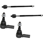 Tie Rod End Set For 2015-2021 Chevrolet Colorado GMC Canyon Front Inner & Outer
