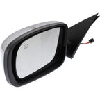 Power Mirror For 2011-18 Chrysler 300 Driver Side Manual Folding Heated Chrome