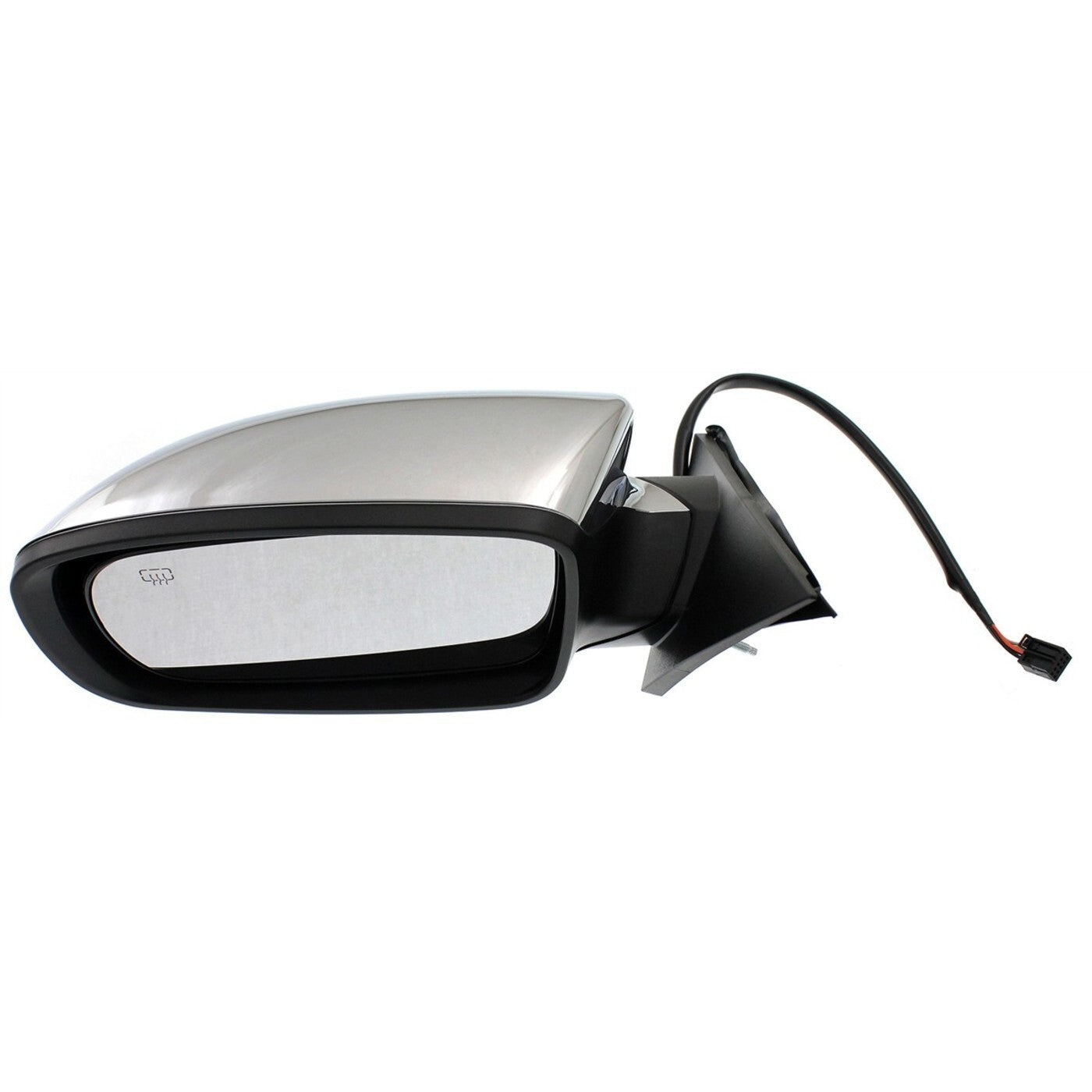 Power Mirror For 2011-18 Chrysler 300 Driver Side Manual Folding Heated Chrome