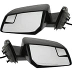 Power Mirrors For 09-17 Chevy Traverse Heated Manual Fold Signal Light Paintable