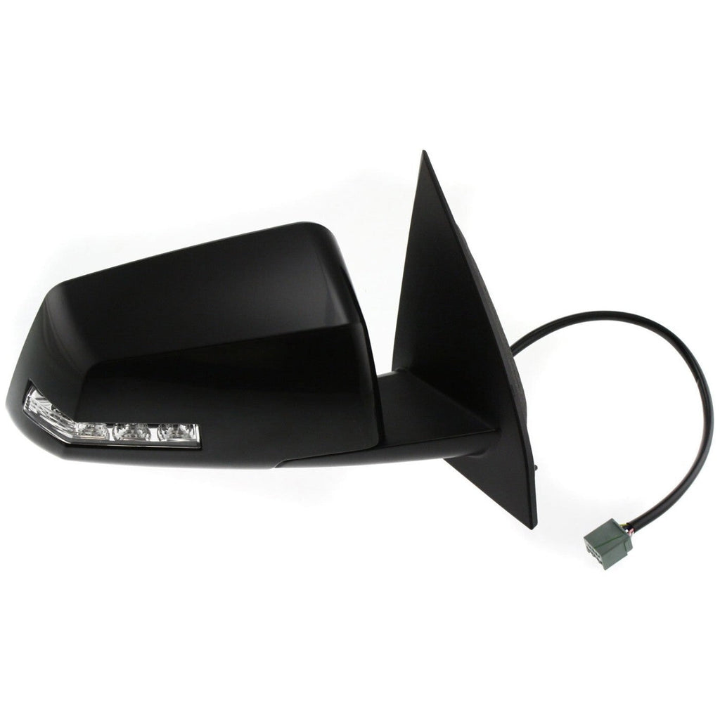 Power Mirrors For 09-17 Chevy Traverse Heated Manual Fold Signal Light Paintable