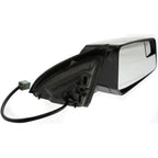 Power Mirrors For 09-17 Chevy Traverse Heated Manual Fold Signal Light Paintable