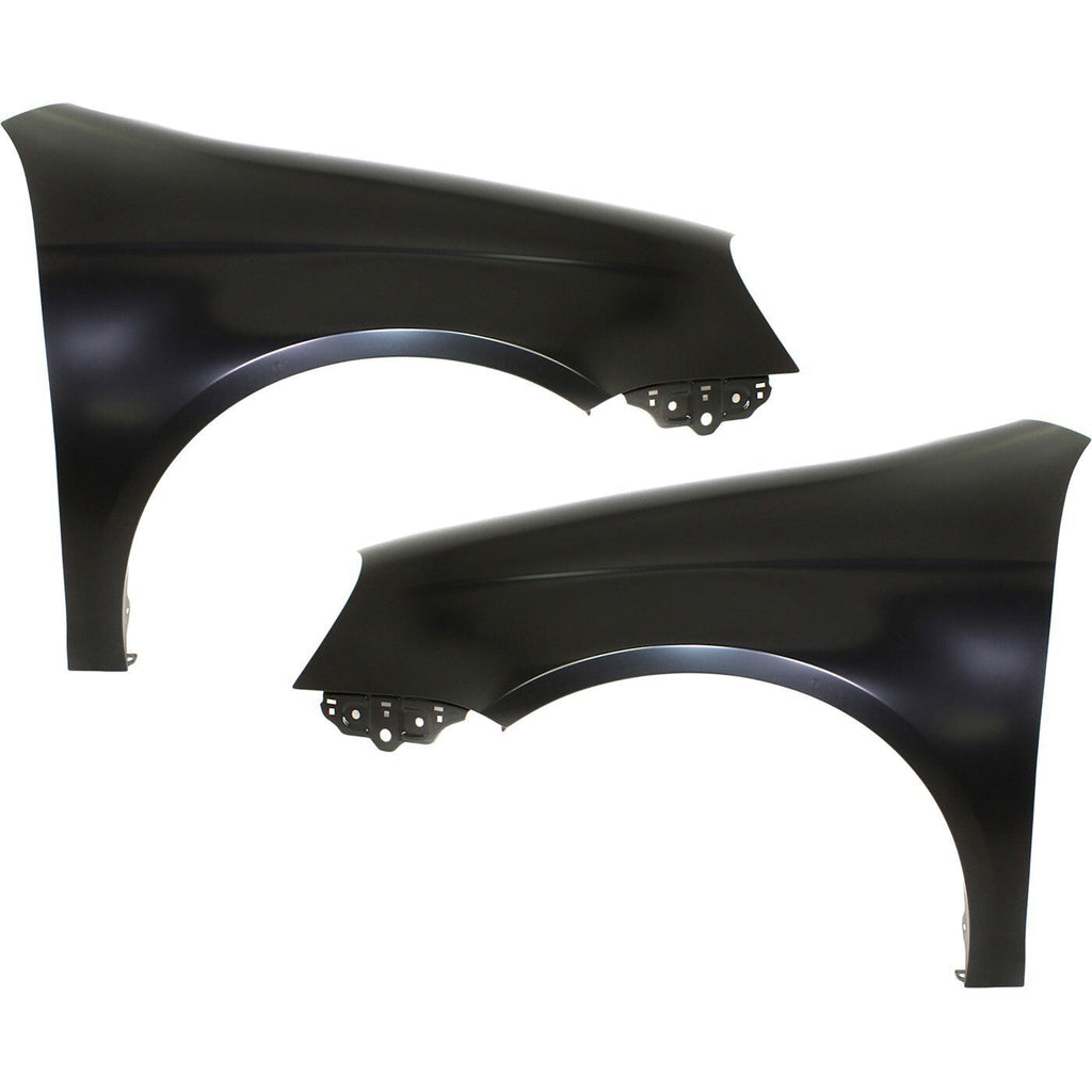 Fender For 2005-2010 Volkswagen Jetta Set of 2 Front Left & Right Primed Steel