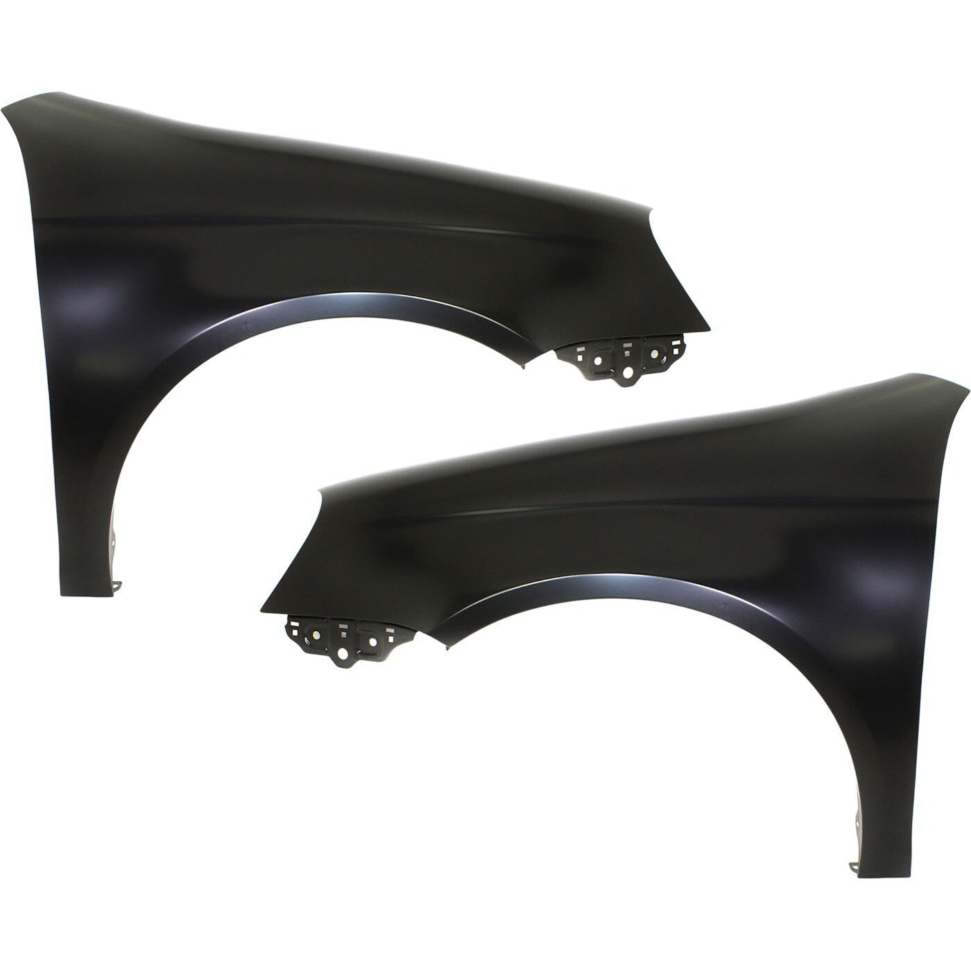 Fender For 2005-2010 Volkswagen Jetta Set of 2 Front Left & Right Primed Steel