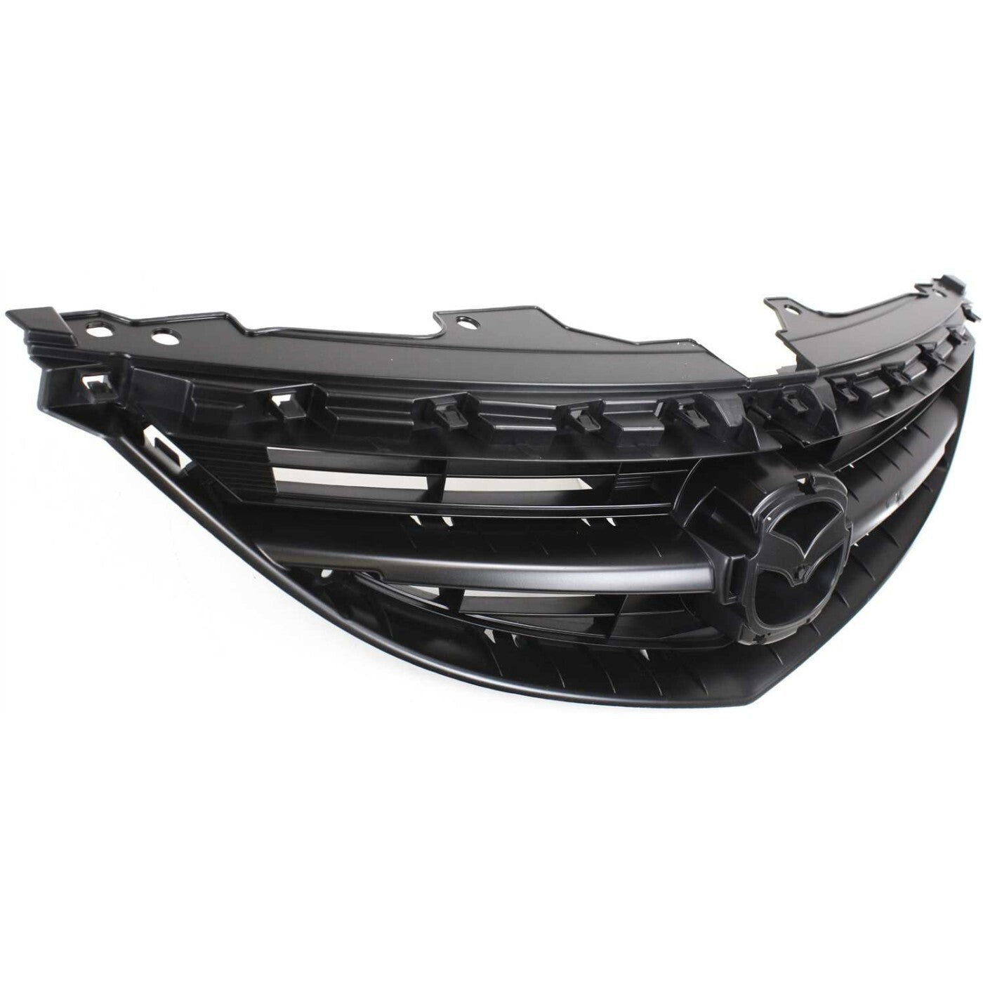 Grille For 2009-2013 Mazda 6 Textured Black Shell and Insert