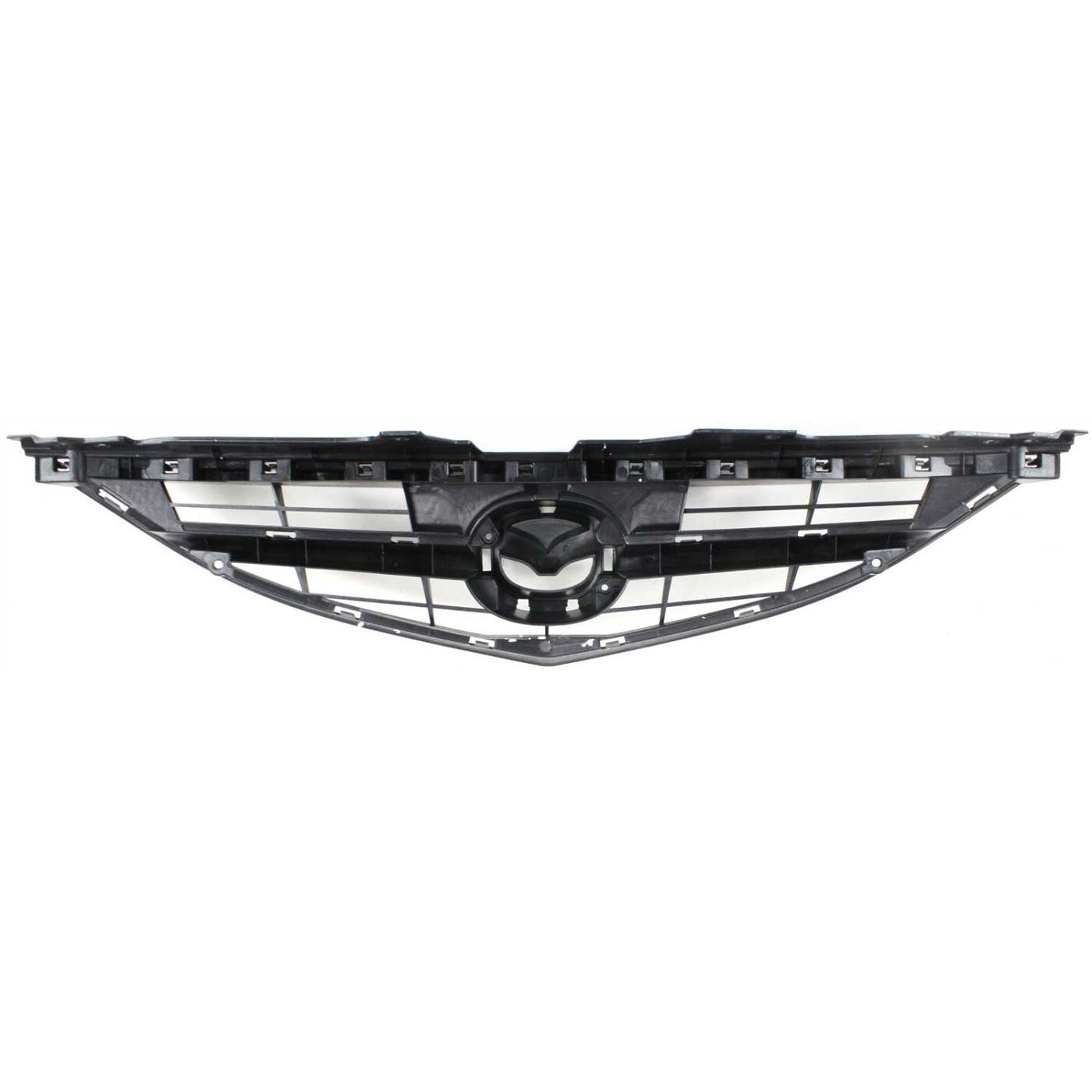 Grille For 2009-2013 Mazda 6 Textured Black Shell and Insert